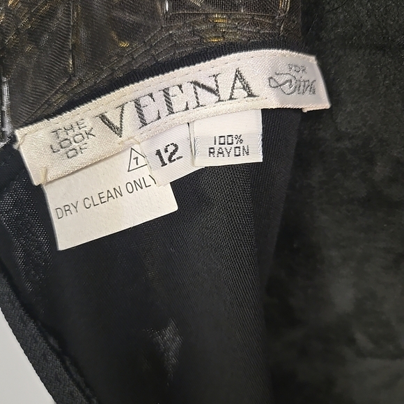 Veena Vintage Beaded Cocktail Dress - Picture 12 of 14